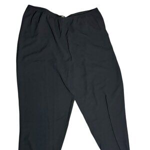 poeme by Citron Black Straight leg pant size 2X